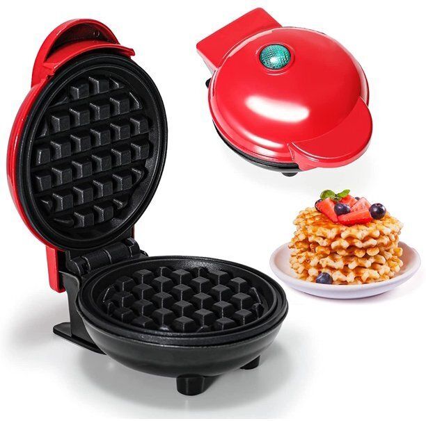 ameedarshan Mini Waffle Maker Machine Pie Press Grill Convenient Waffle Maker, Waffle Maker-picture-31
