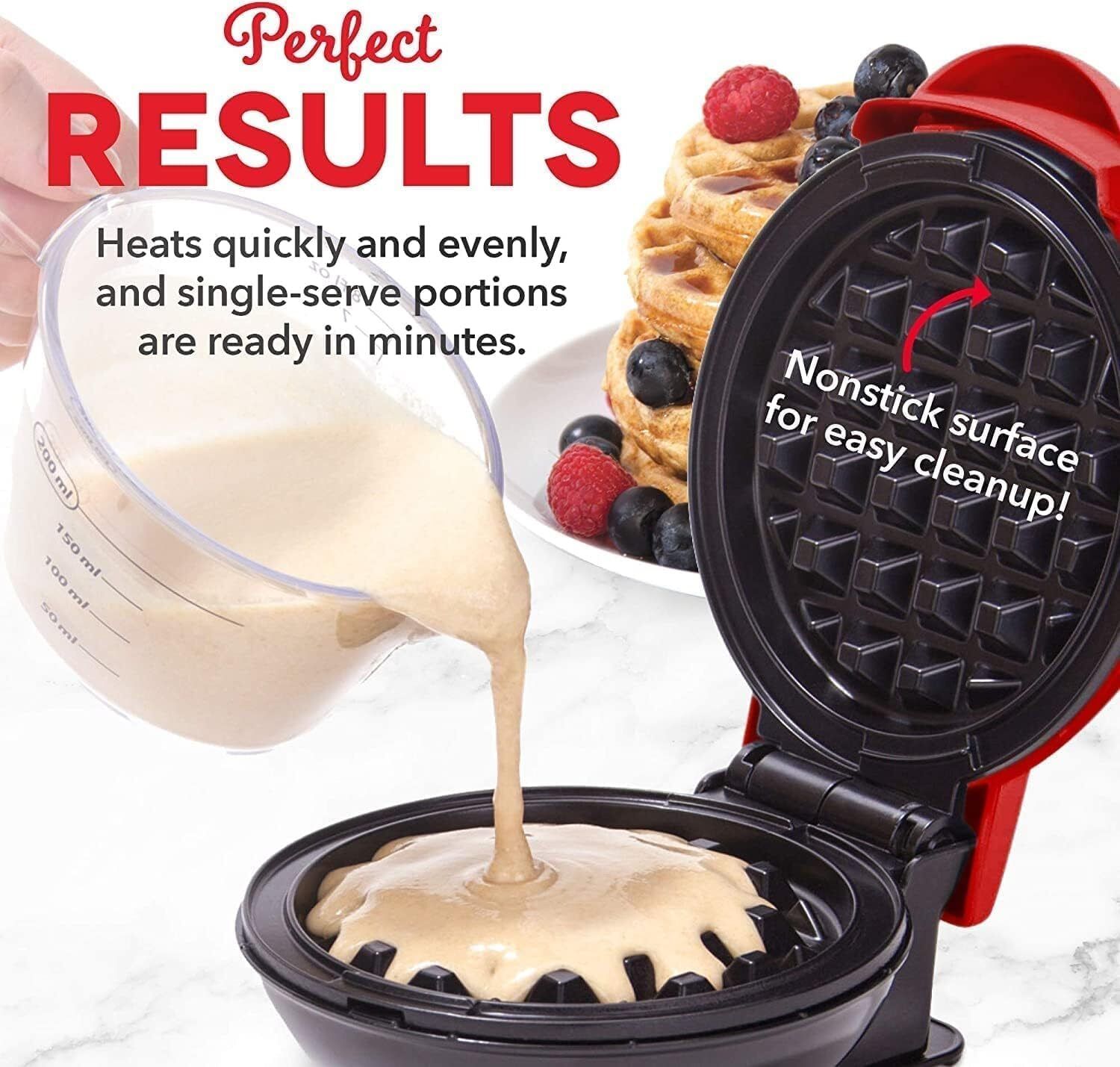 thaakar enterpr Portable Electric Non-Stick Waffle Iron , Round Waffle Maker Grill Machine Waffle Maker-picture-17