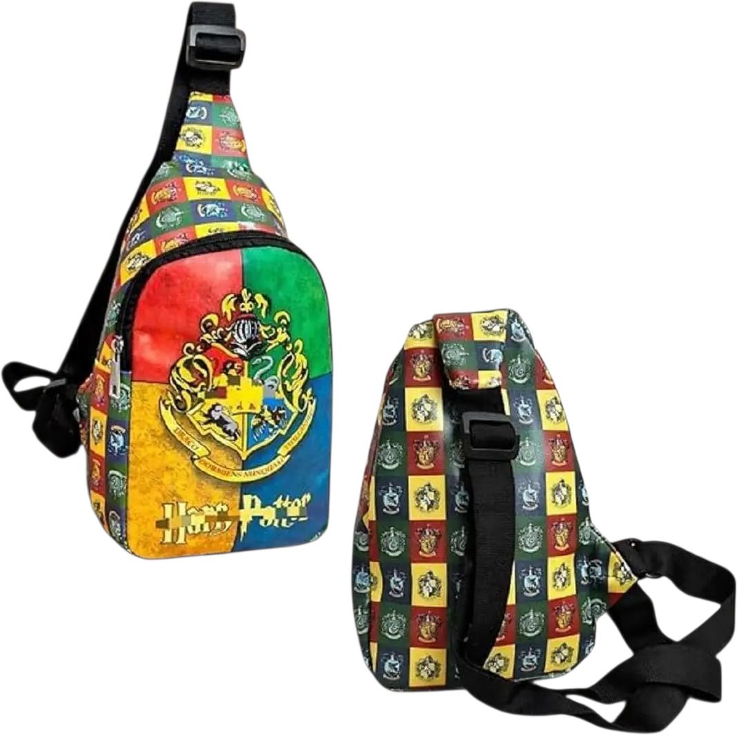 Bouncy Bright Kids Printed Harry Potter Chest Bag | Crossbody Bag (Pack of 1, Random Color) Chest Bags-image-40