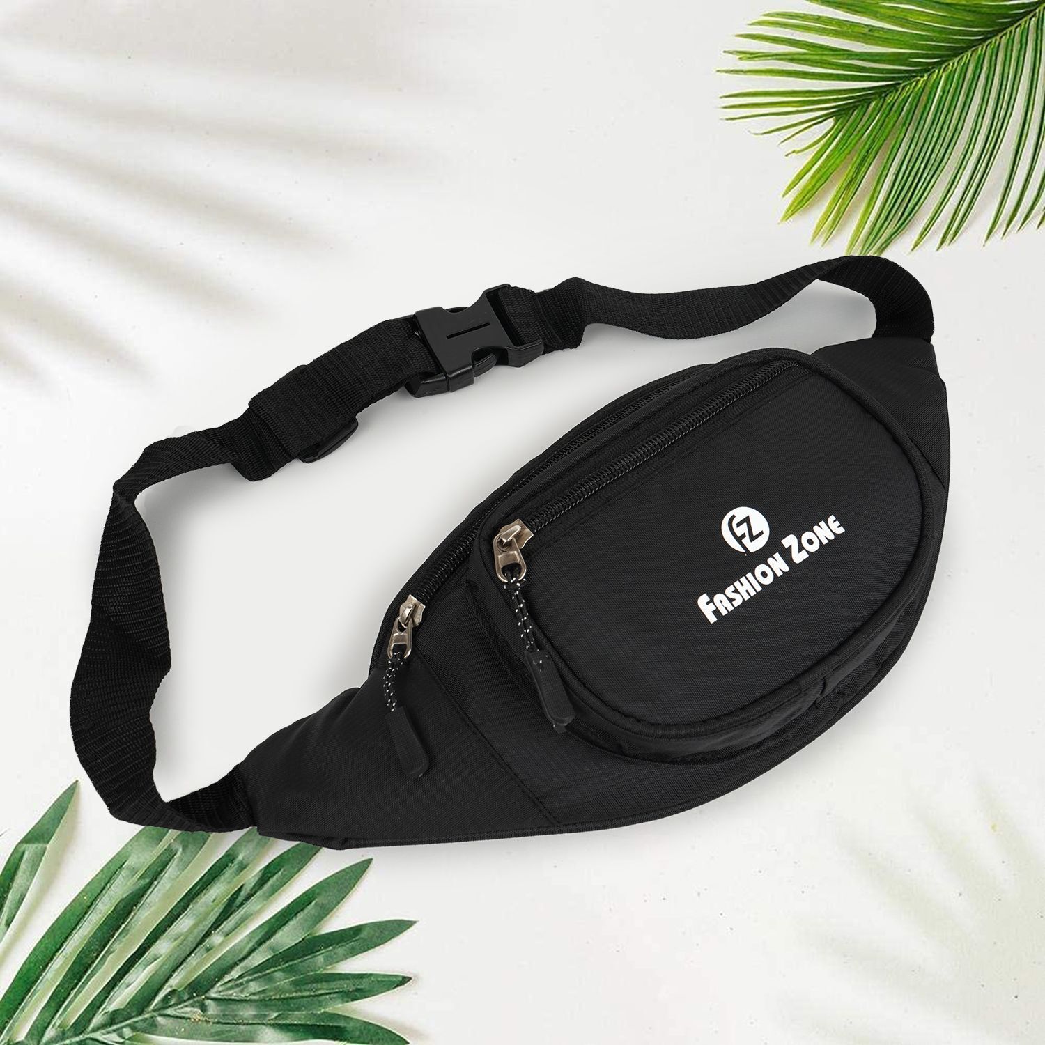 Worldstar New_Waist Bag Elegant Style Travel Pouch Passport Holder with Adjustable Strap-image-18