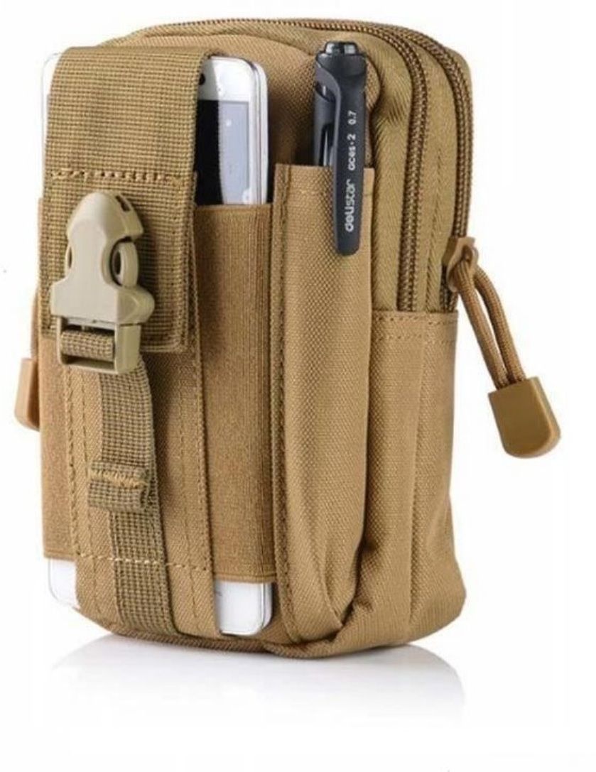 NIRVA Multi-Purpose Outdoor Tactical Waist Bag Water Resistant Outdoor Sport Travel Pouch EDC Molle Belt Waist Pouch Security Purse Waist Belt Bag-image-18