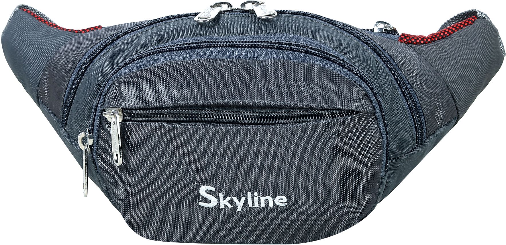 Skysun Unisex Waist Bag | Multi Pocket Sling Bag | Adjustable Belt Fanny Pack WAIST BAG / WAIST BAG FOR TRAVEL / TRENDY WIAST BAG-image-22
