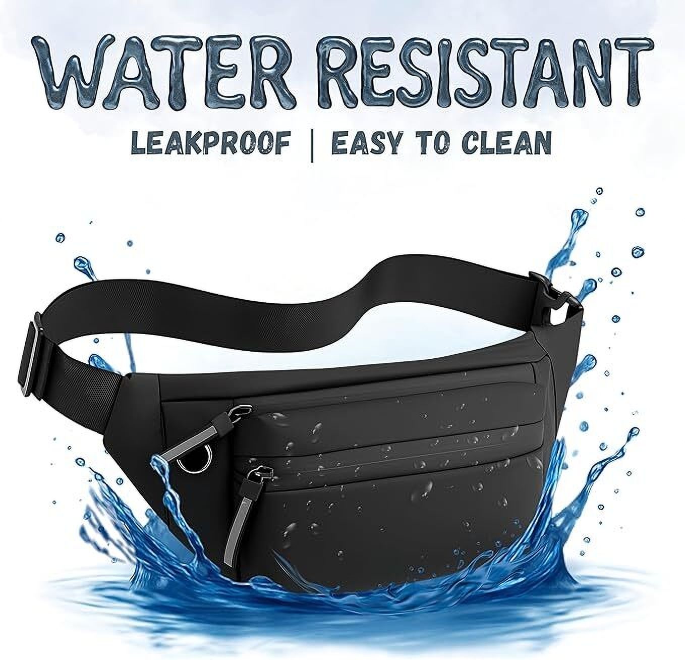 Vakra Creation Adjustable Strap Waterproof Waist Bag Waist Bag-image-12