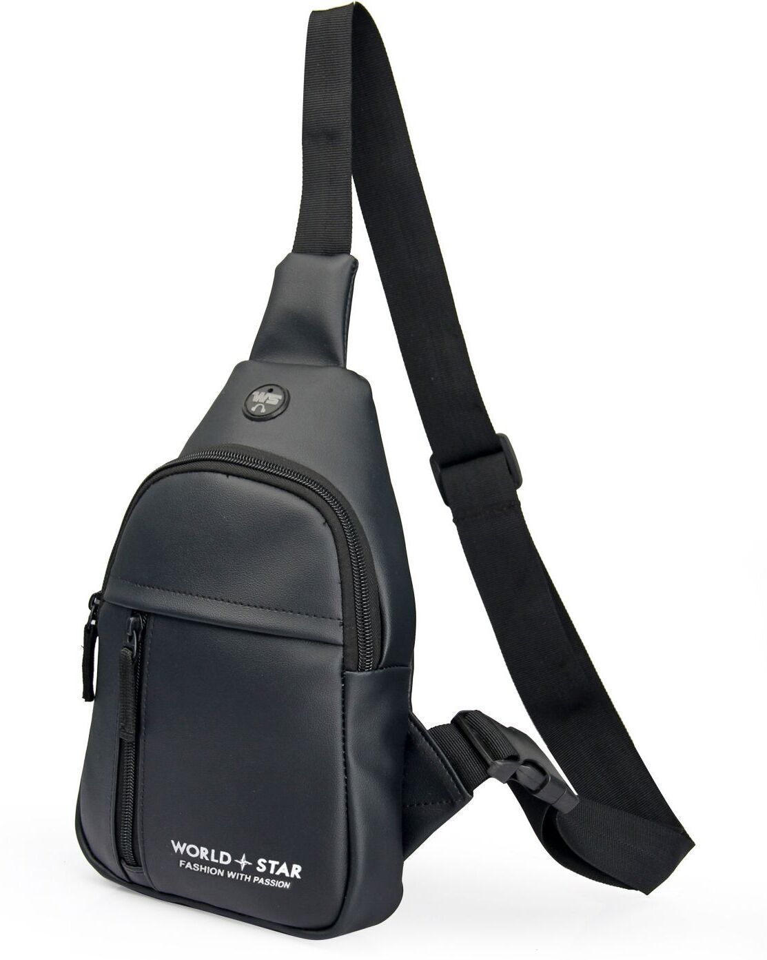 Worldstar NEW_FK_FK_jarman form black relist chest bag chester bag Shoulder Bag Travel Chest Bag-image-43
