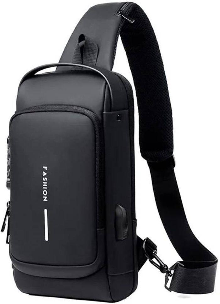 Small 5 L Backpack Crossbody Sling Bag Unisex Chest Bag with USB Charging Point Shoulder Bag-image-38