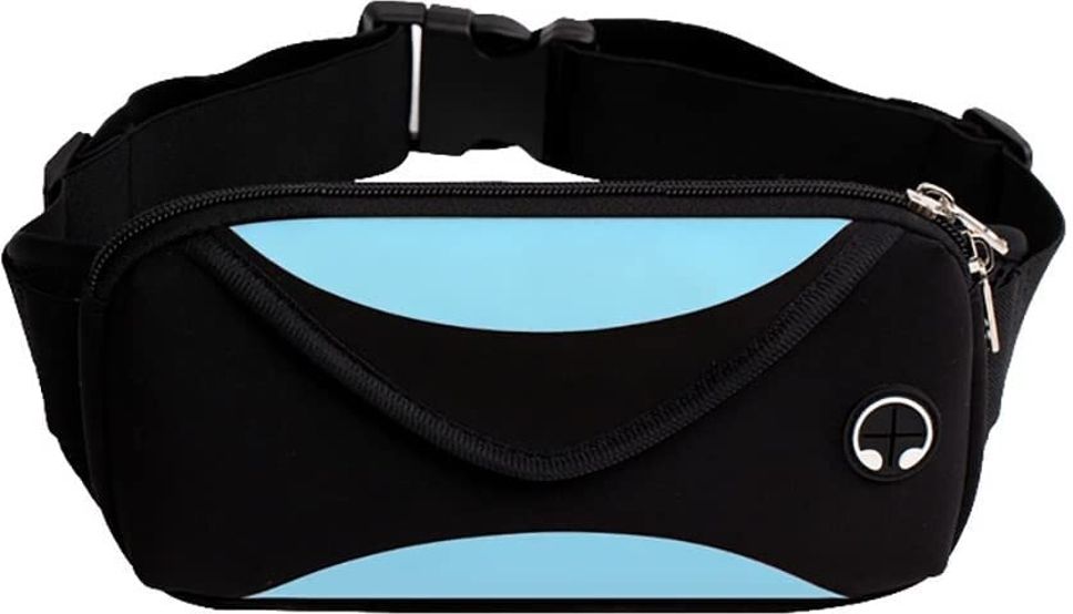 girik Waterproof Waist Bag Travel Handy Hiking Zip Pouch Money Phone Belt Sport Bag Waist Bag-image-4