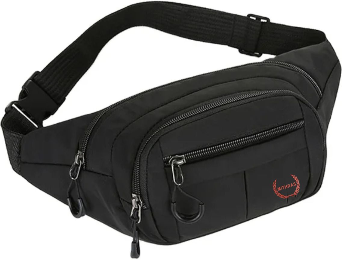Mithras Premium Unisex Fanny Packs Fashionable Workout Hiking Travel Crossbody Waist Bag