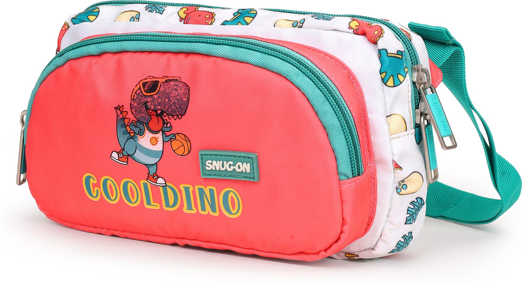 Snug-On Cool-Dino Kids Waist Bag for Boys & Girls | Adjustable Strap |Travel Fanny Pack| Waist Bag-image-40