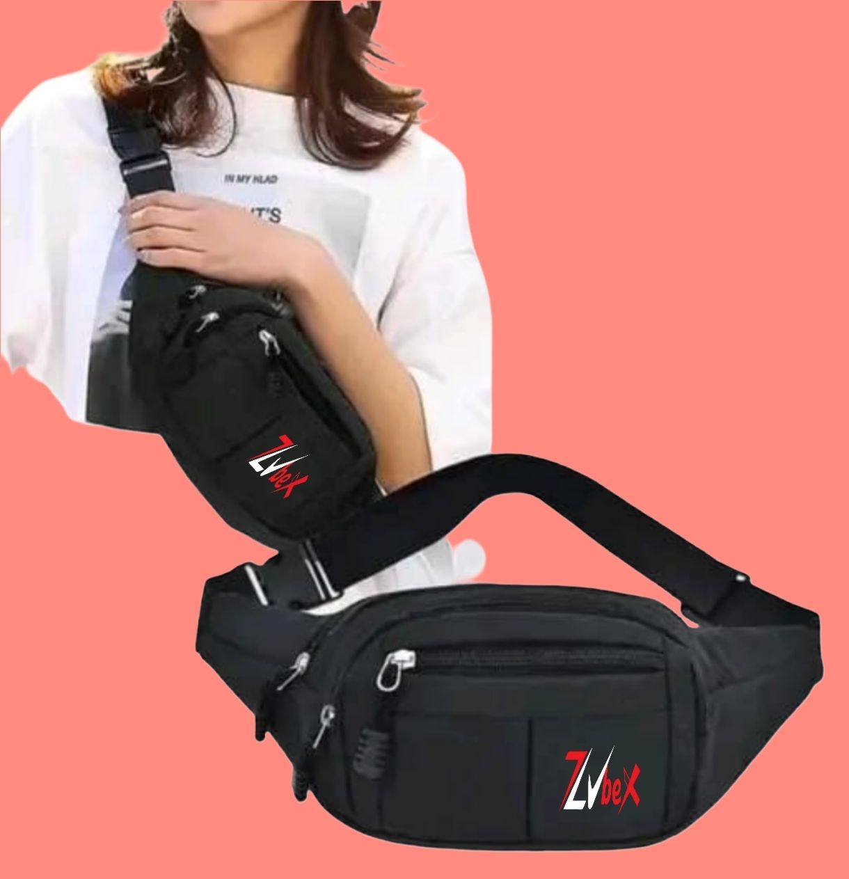 Zubex Waist Bag bum bag travel passport holder chest bag phone money holder waist bag Waist Bag-image-49