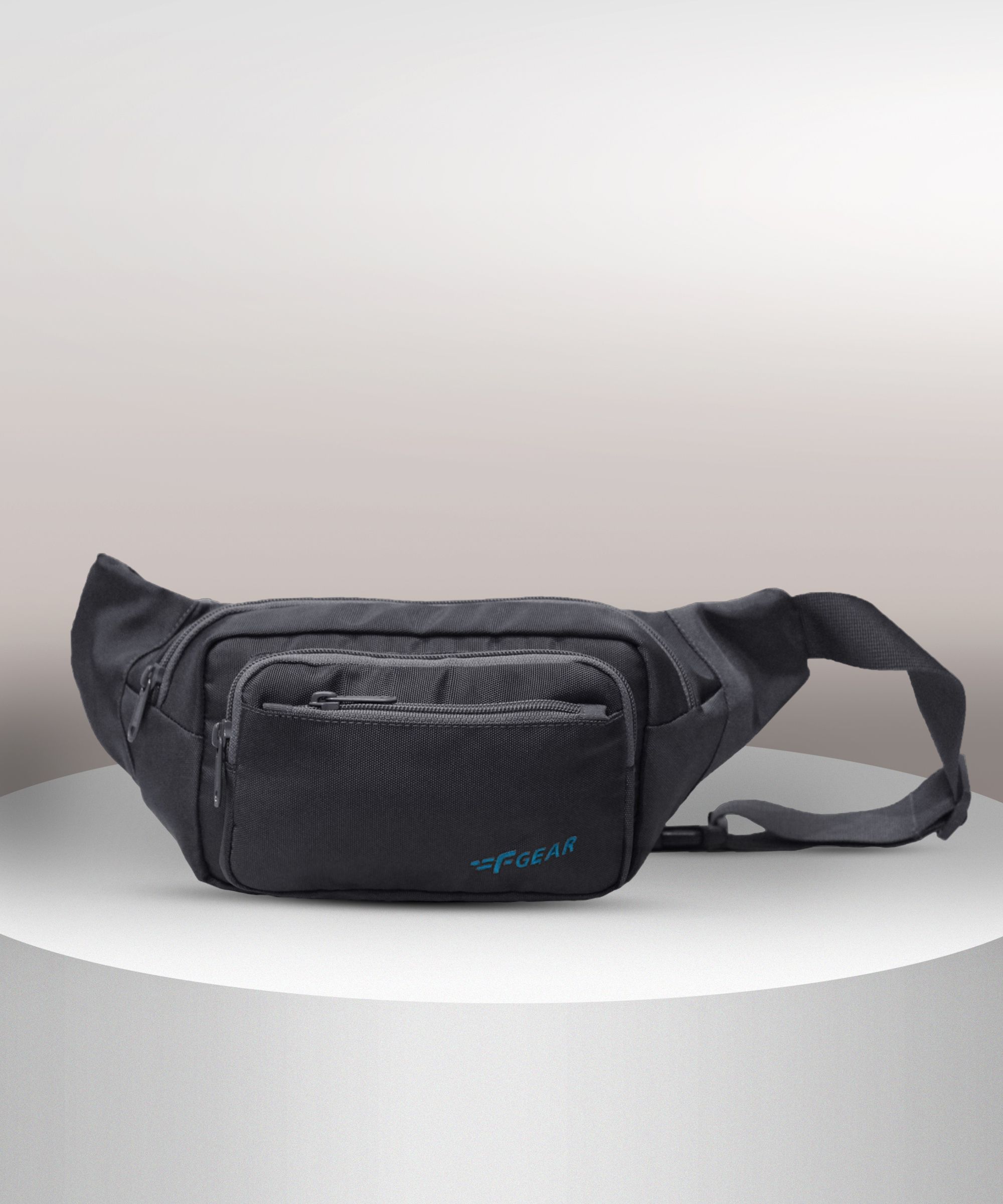 F Gear Miles Guc Grey Adjustable Strap Waist Bag-picture-11