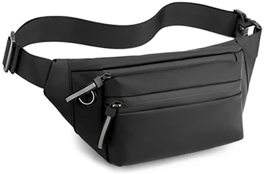 Ezliving Waist Bag for Men & Women, with Portable,Adjustable Belt, Running Outdoor(Black) WAIST BAG-image-6