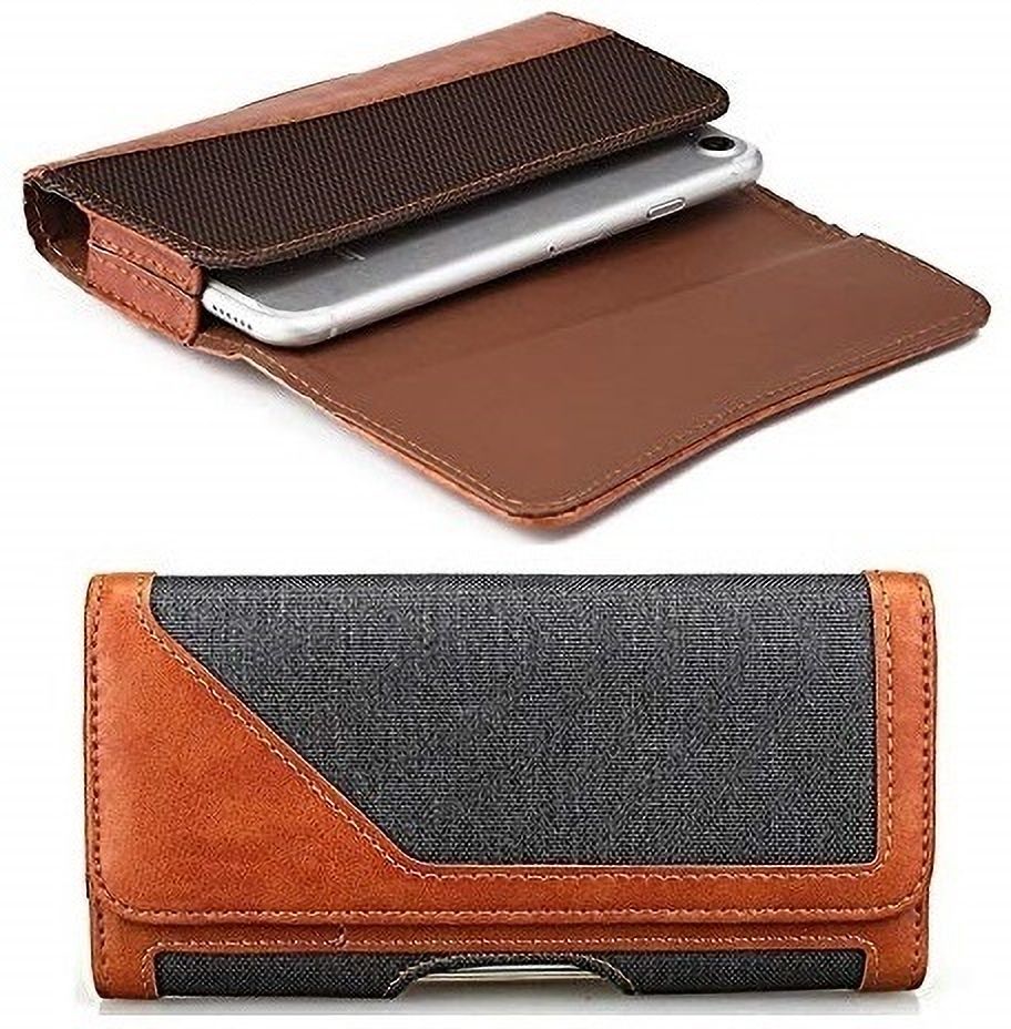 FwellT Mobile Belt pouch Waist bag UP To 6.3 inches Mobile Belt Pouch Waist Bag-image-26