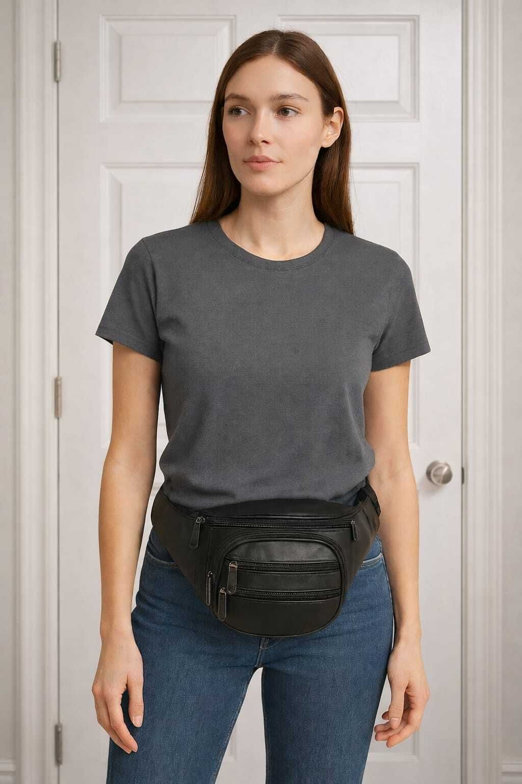 handicraftuvfashion belt bag / travel bag for women & men pouch bag