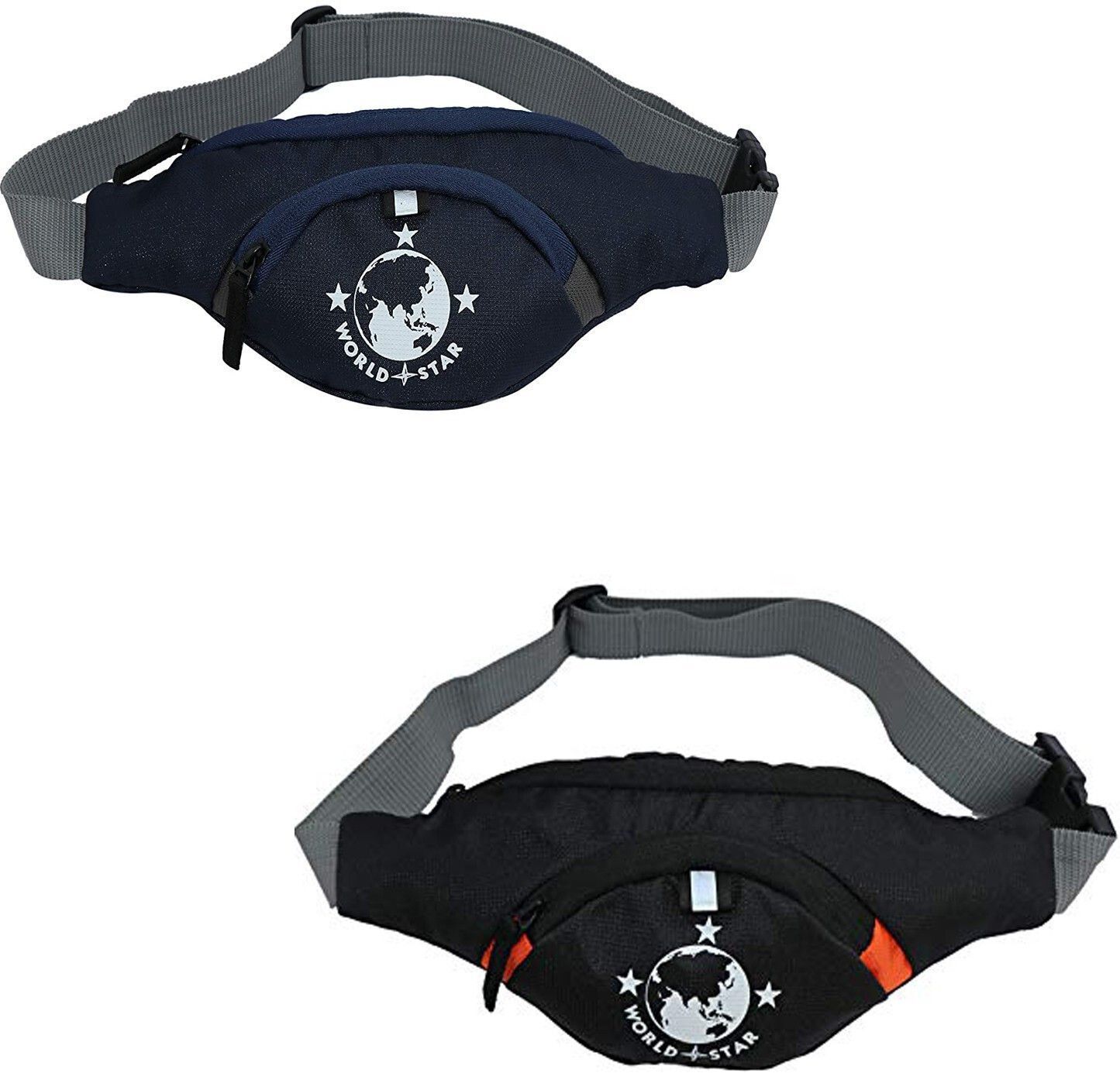 Worldstar New_Handy Hiking Zip Pouch Document Money Phone Belt Sport Bag Waist Bag-image-40