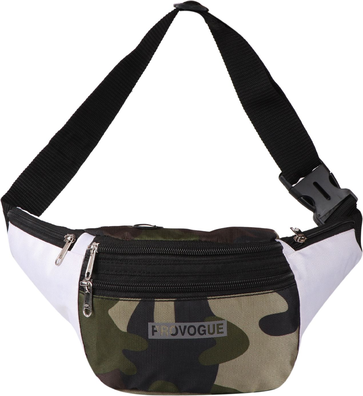 PROVOGUE Military Green/White Waist Bag,Chest Bag,Fanny Bag,Fanny Pack Waist bag/Chest bag/Fanny Bag-image-20