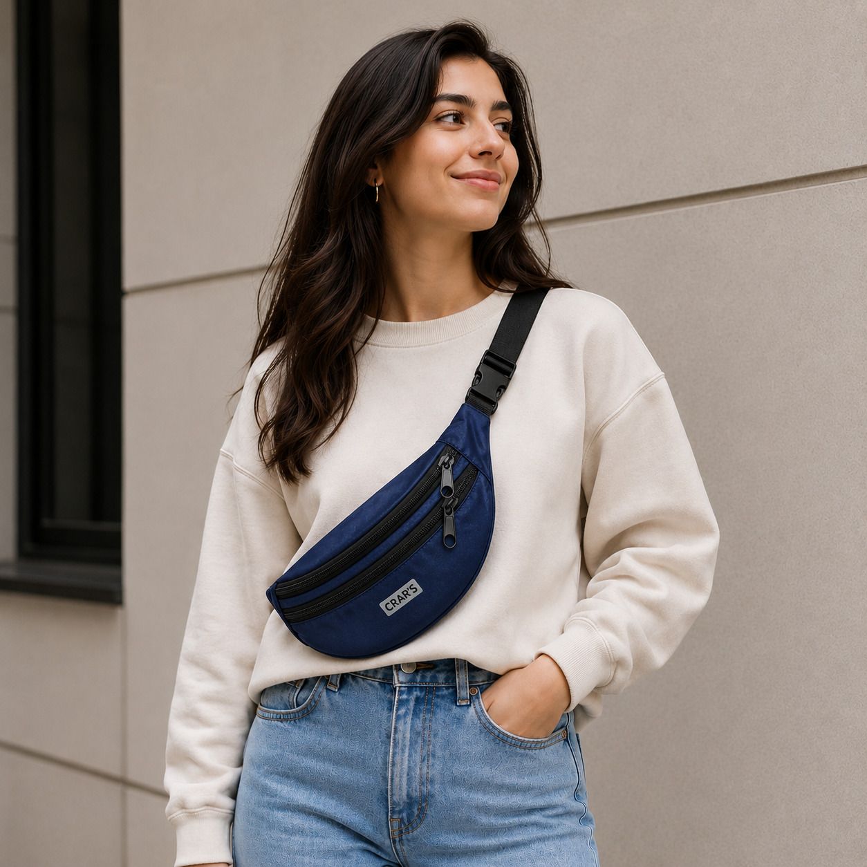 CRAR ENTERPRISES Waist Bags side bag bum bagfor Men & women Waist bag Waist bag for Money |Mobile|Card|Belt| Documents|Kit Books Dairy-image-22