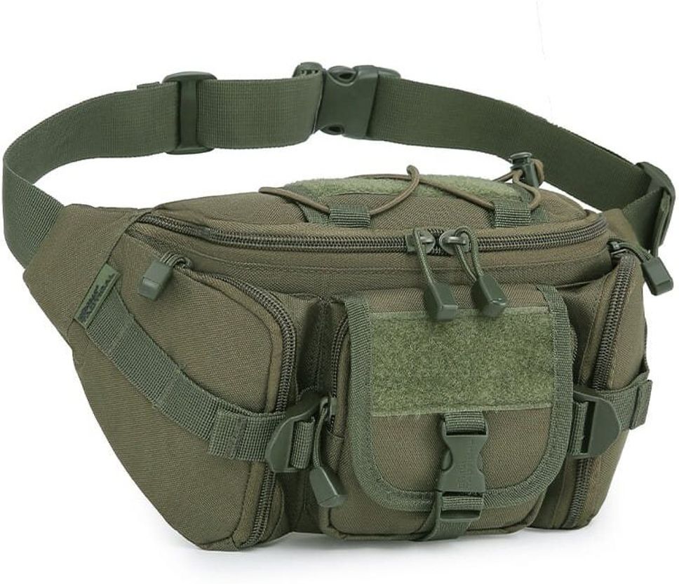 CarryFlex Tractical Fanny Pack, Waist Bag Pack Hip Bumbag For Outdoor A9 Waist Bag-image-25
