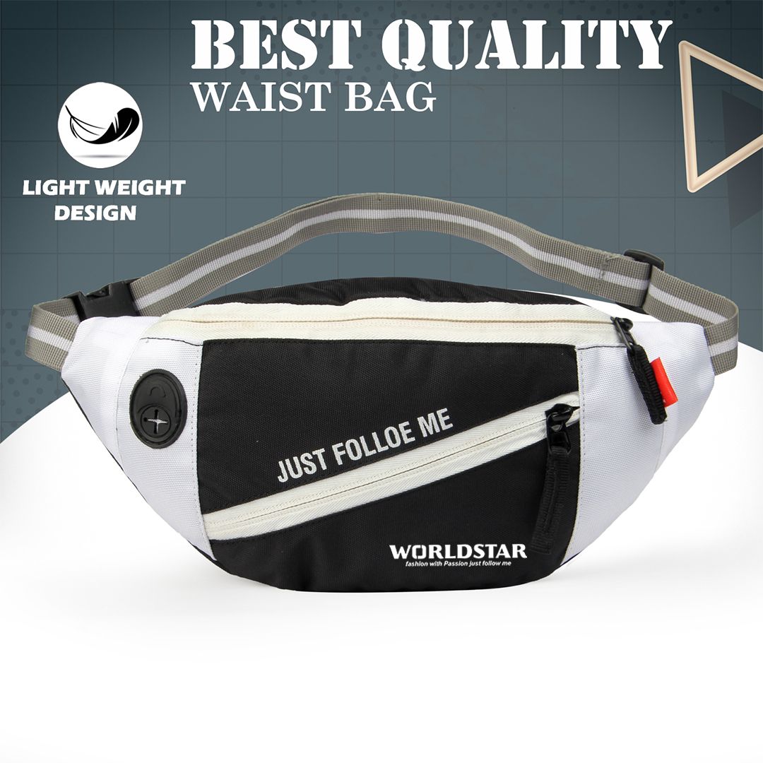 Worldstar Waist Bag for Men Women,Stylish Chest,Fanny Pouch,Belt Sport Bag Hiking,Trekking Waist Bag-image-43