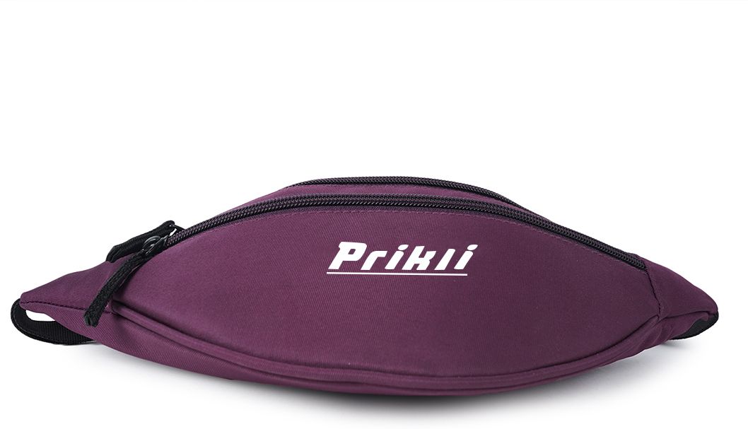prikli Travel Pouch Passport Holder with Adjustable Strap Waist Bag for Men Women, Stylish Chest Bag Fanny Pouch Bag Sport Bag Waist Bag-image-2