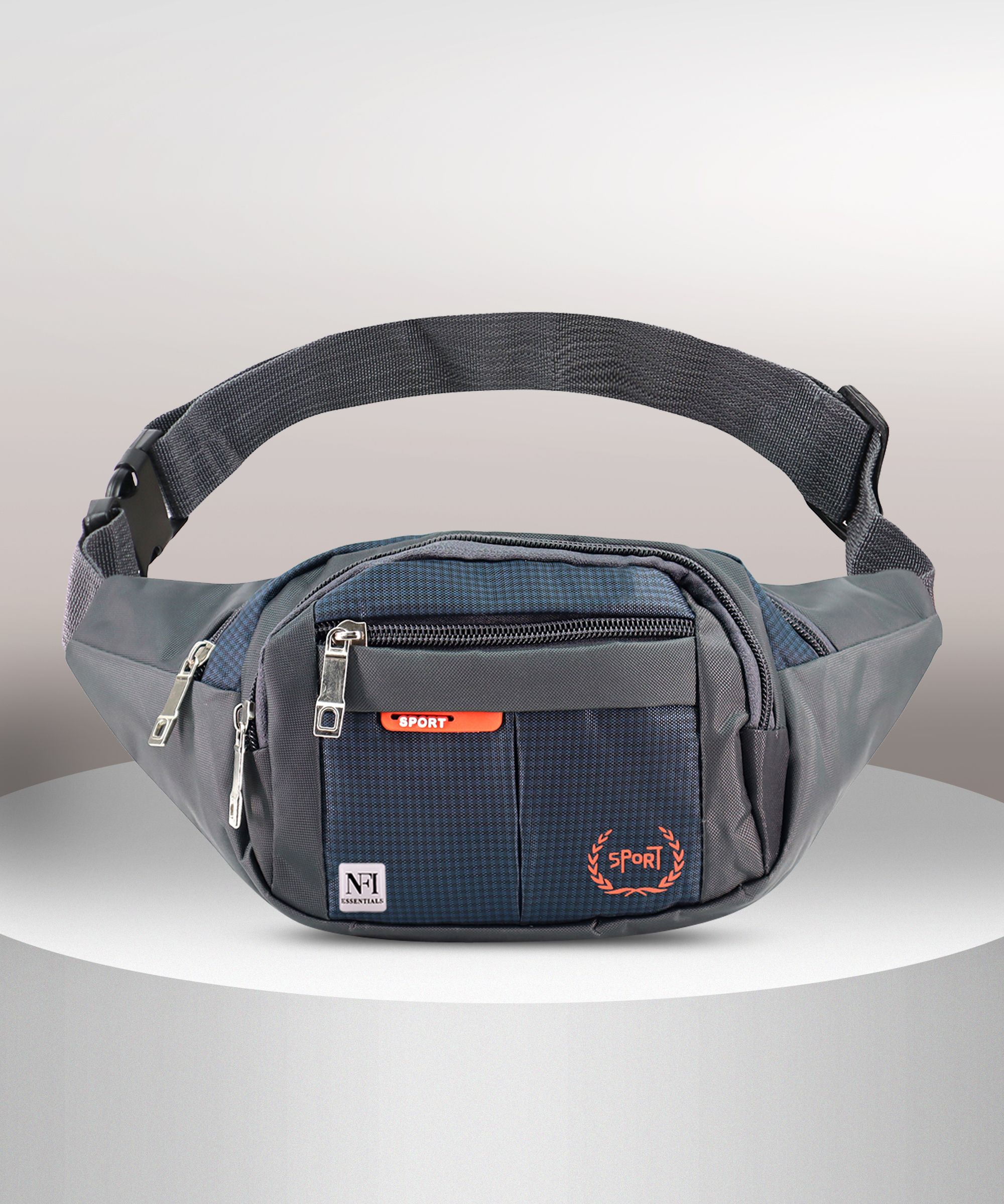 NFI essentials Fanny Pack Travel Handy Hiking Zip Camera Pouch Sport Waist Bag-image-16