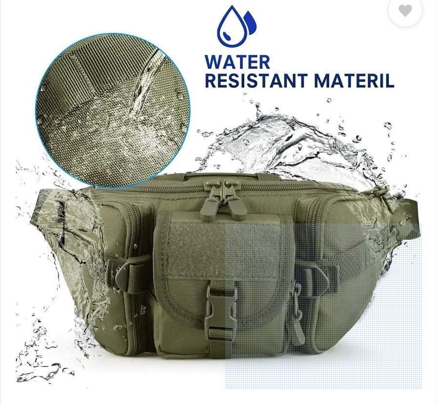 anvitraders Stylish man&woman Real Waist Bag Elegant Style Travel Pouch Waist Bag Pack Hip Belt Bumbag for Outdoor -DS5-picture-10