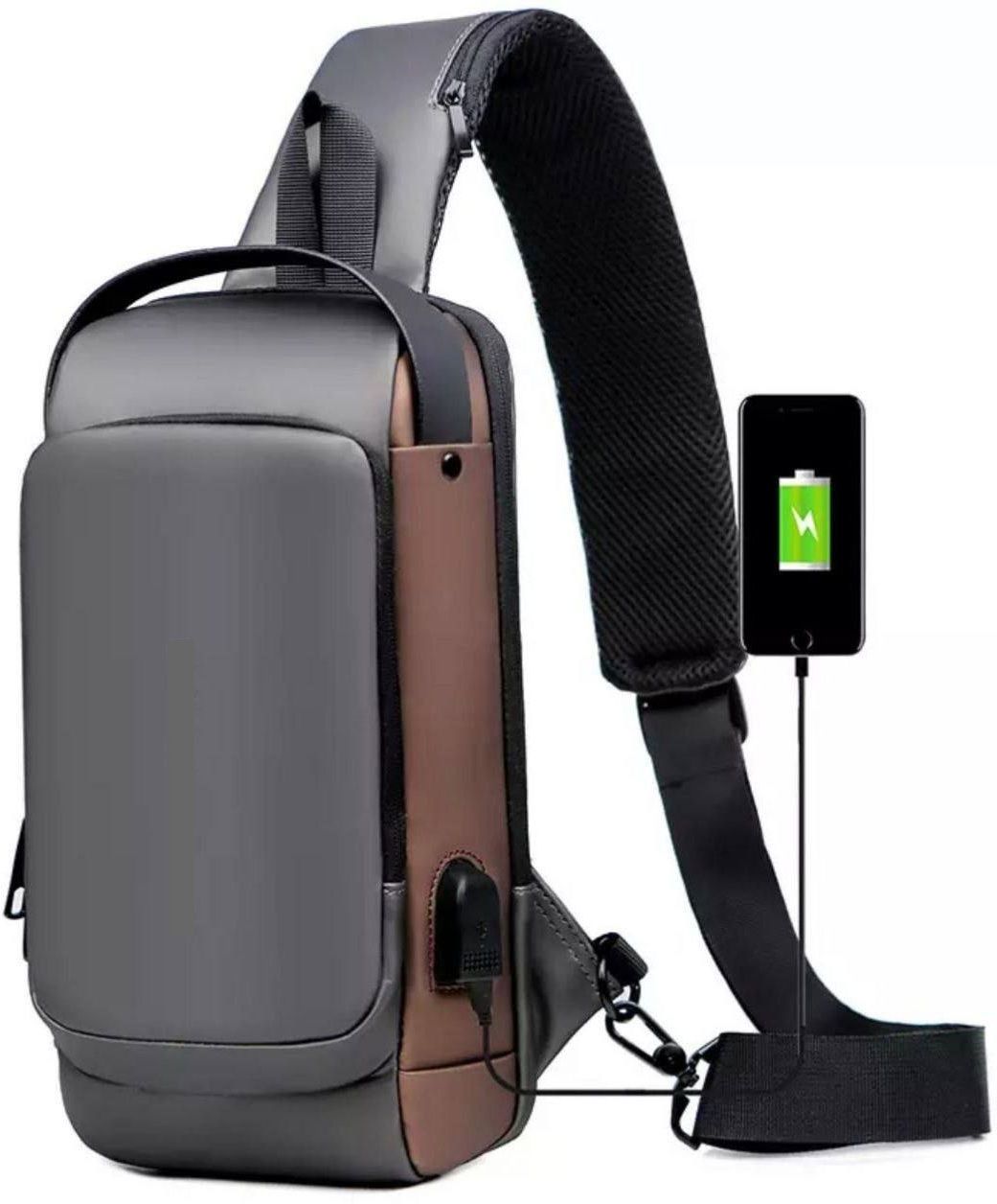 Prim Enterprise USB CHEST BAG STYLISH SLING BAG