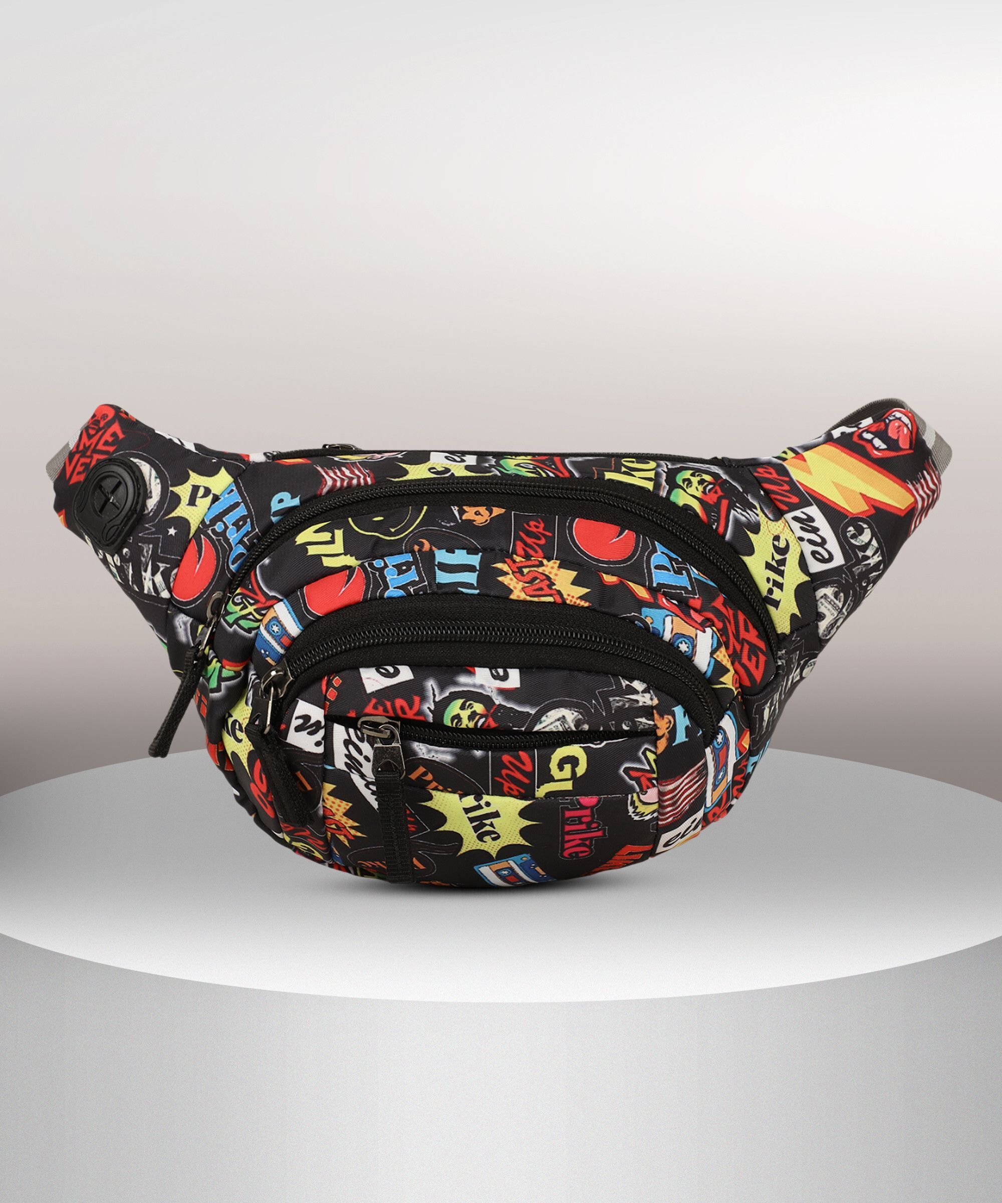 Worldstar NEW_FK_WST_FKH fluffy printted waist bag_a_hoc Waist Bag-image-39