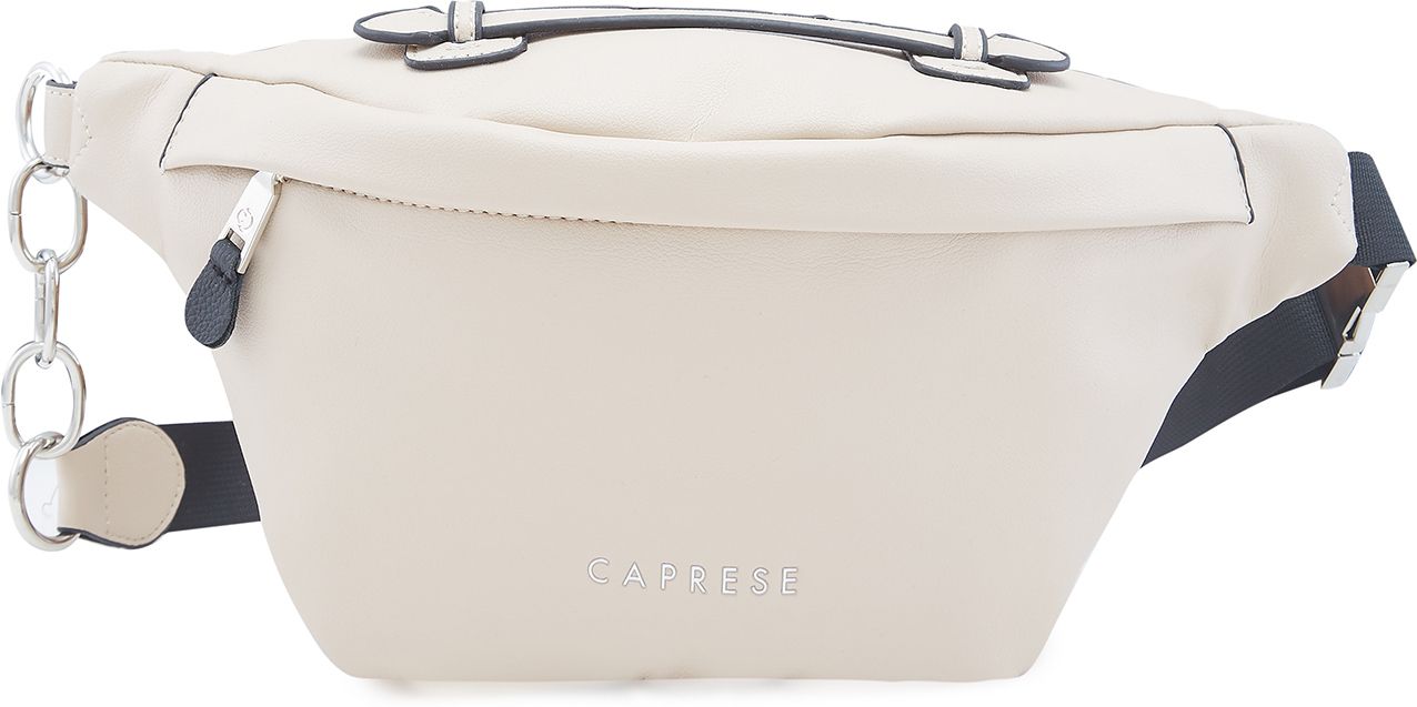 Caprese Meesa Medium Fanny Pack Waistbag for Women with Practical Adjustable Strap-Cream Waist Bag-image-0
