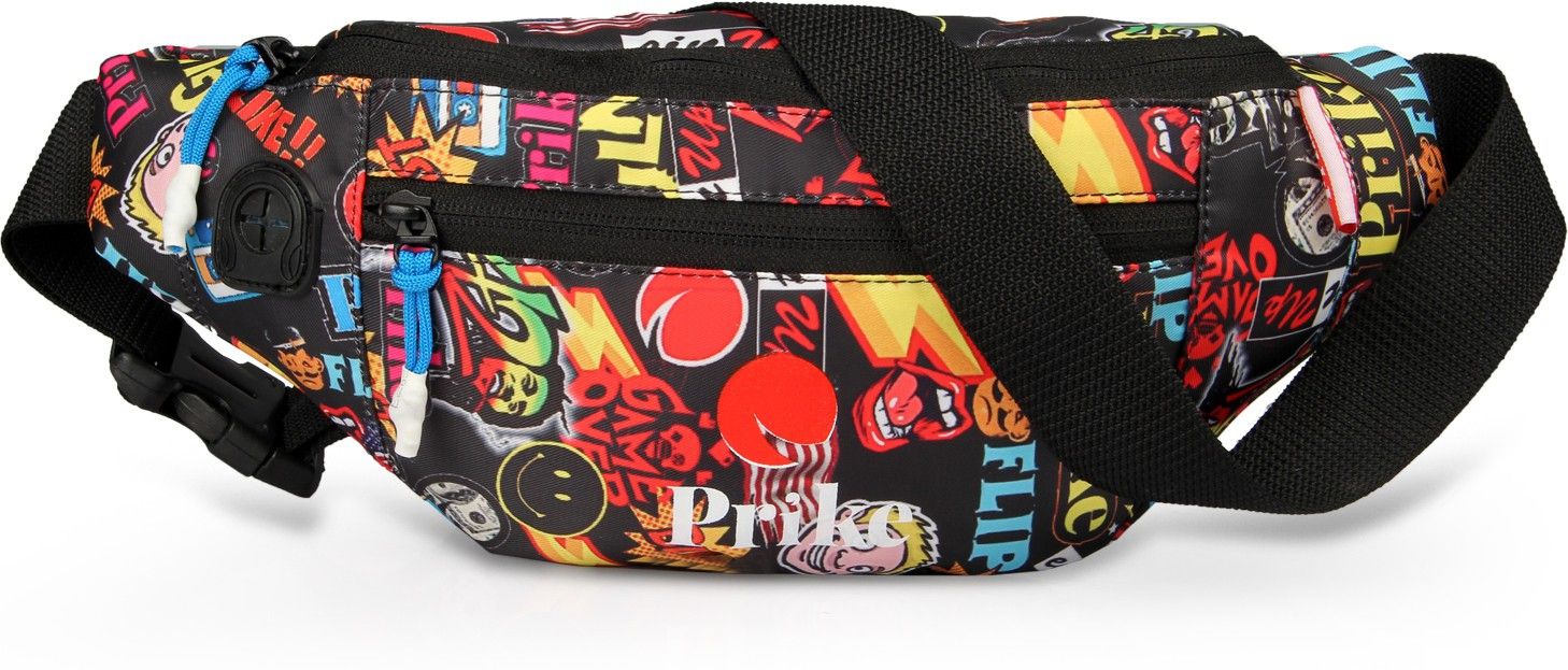 prike rock printted waist bag Fanny Pack for Travel Bags Hiking Trekking printted waist bag waist bag-image-40