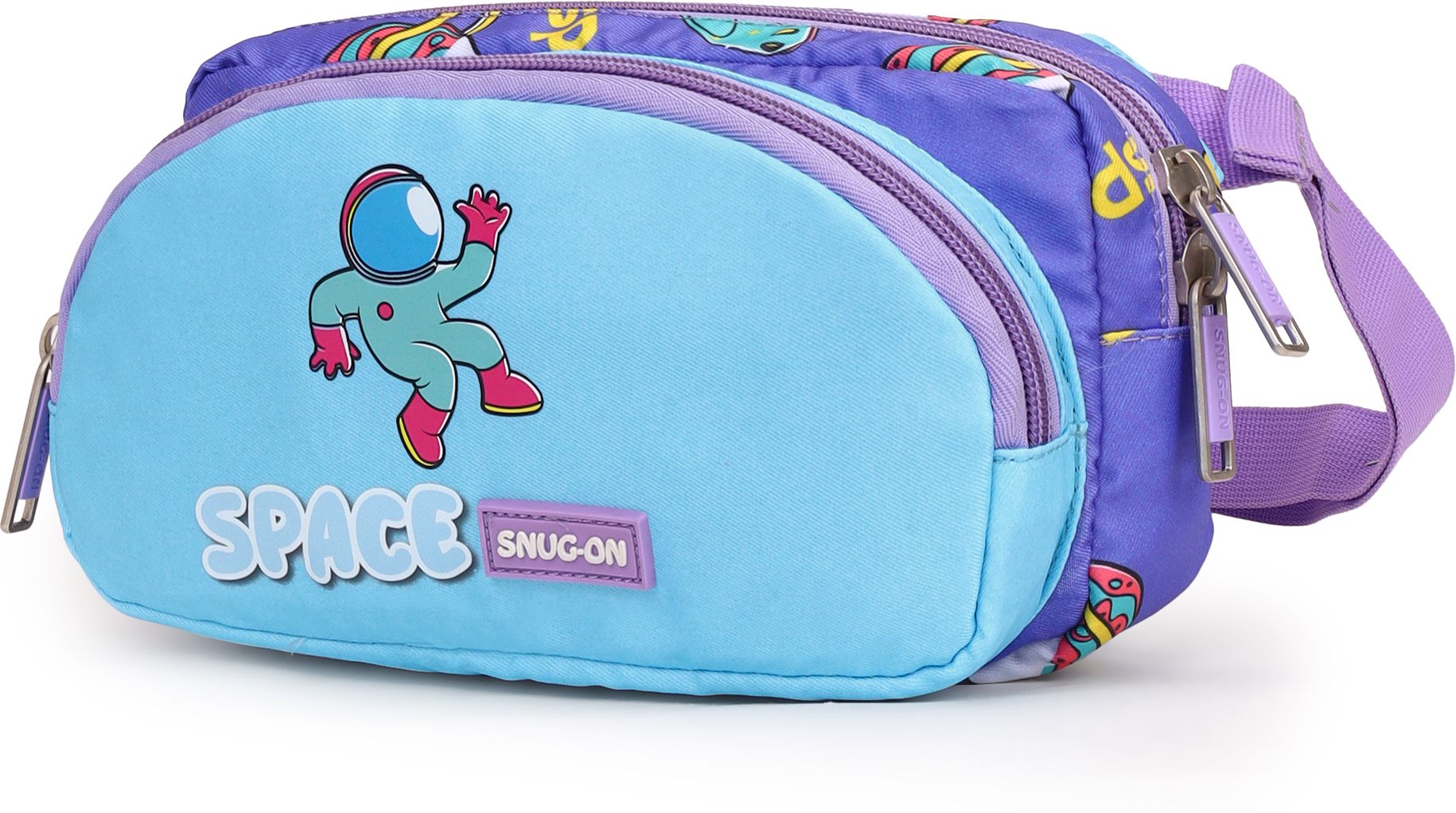 Snug-On Spce Kids Waist Bag for Boys & Girls | Adjustable Strap | Travel Fanny Pack | Waist Bag-image-32