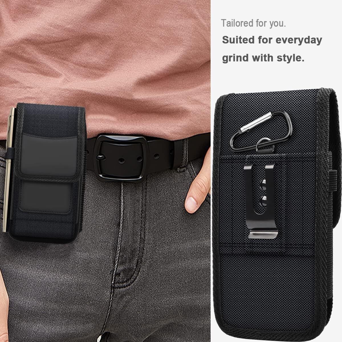 AAKIKI Universal Mobile Phone Holster for All Phones Waist Pouch-image-46