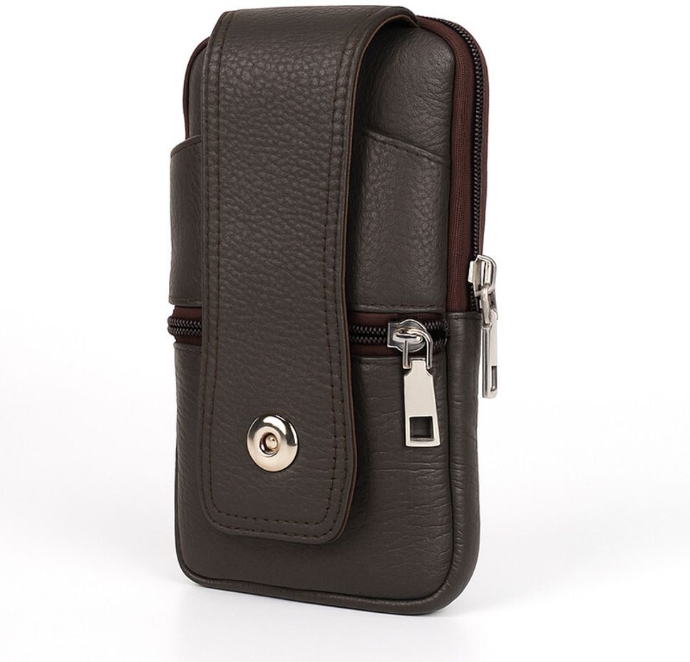 parth Genuine Leather Belt Pouch for men|Belt Pouch for Mobile Phone Holder Belt Pouch Belt Pouch-image-18