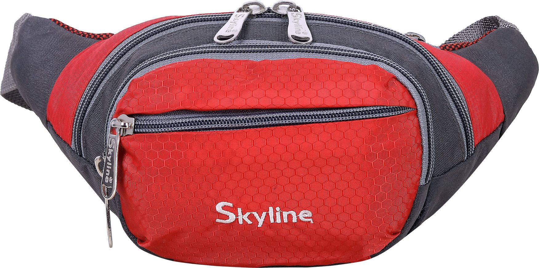 Skysun Unisex Waist Bag | Multi Pocket Sling Bag | Adjustable Belt Fanny Pack WAIST BAG / WAIST BAG FOR TRAVEL / TRENDY WIAST BAG-picture-10