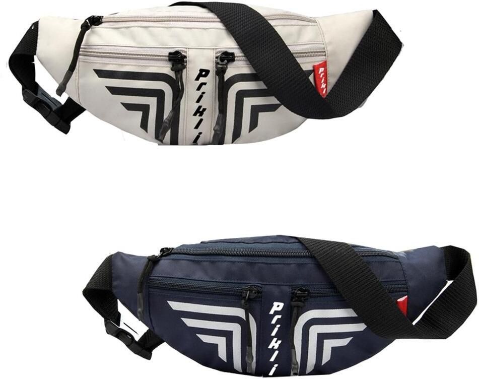 prikli sweg grey,navy blue Travel Pouches Waist Pouch | Bum Bag | Chest Bag Waist Bag-image-38
