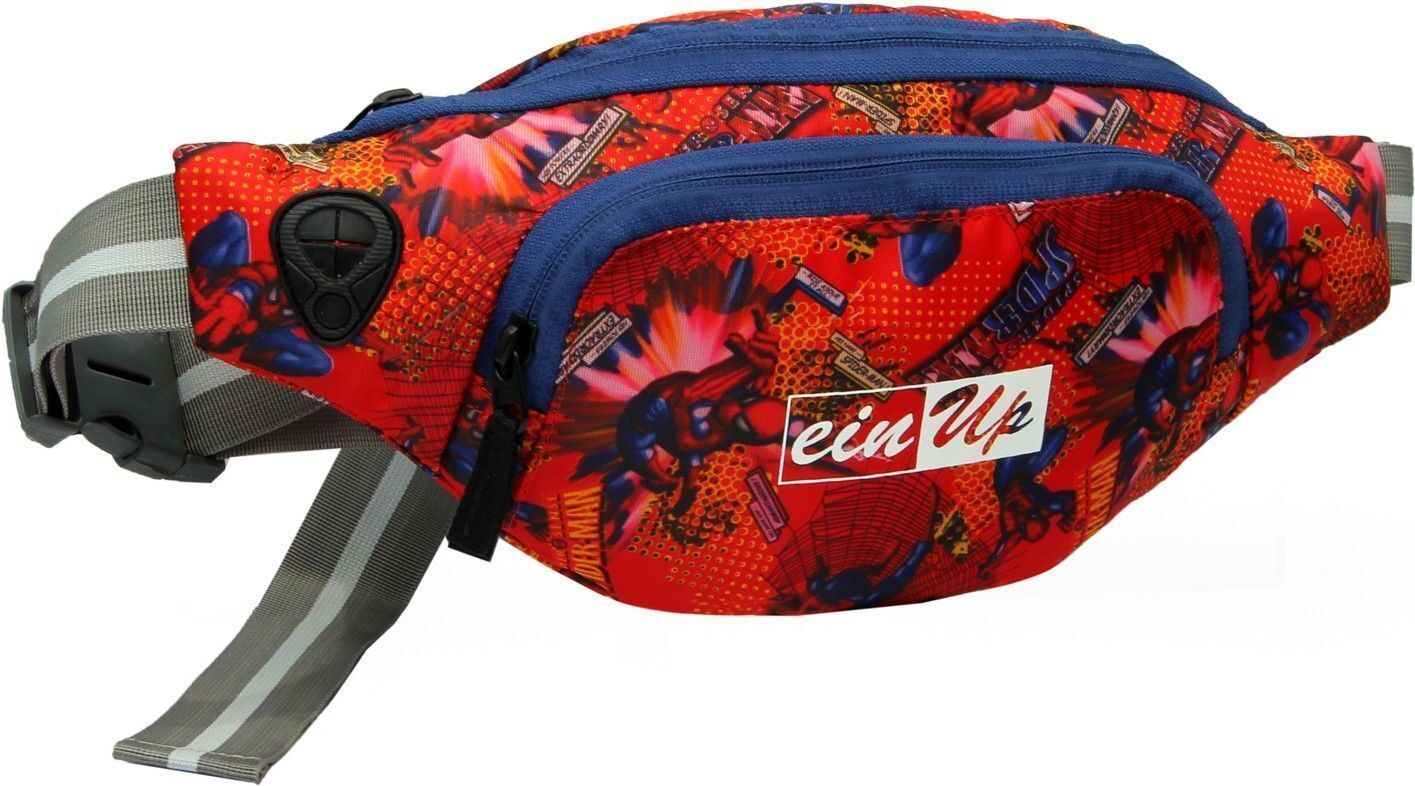 Worldstar boom boom red & blue waist bag London Stylish Real Waist Bag Elegant Style Travel Pouch Passport Holder-image-18