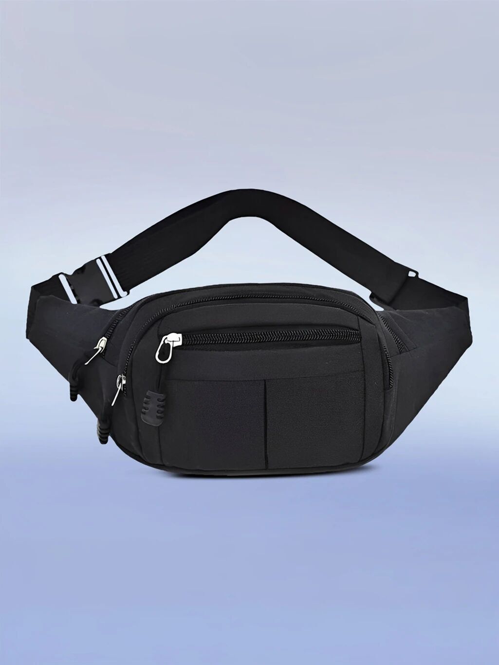 Bittoo7 travel passport holder chest bag phone money holder (Black) Waist Bag West bag Treavell-image-41