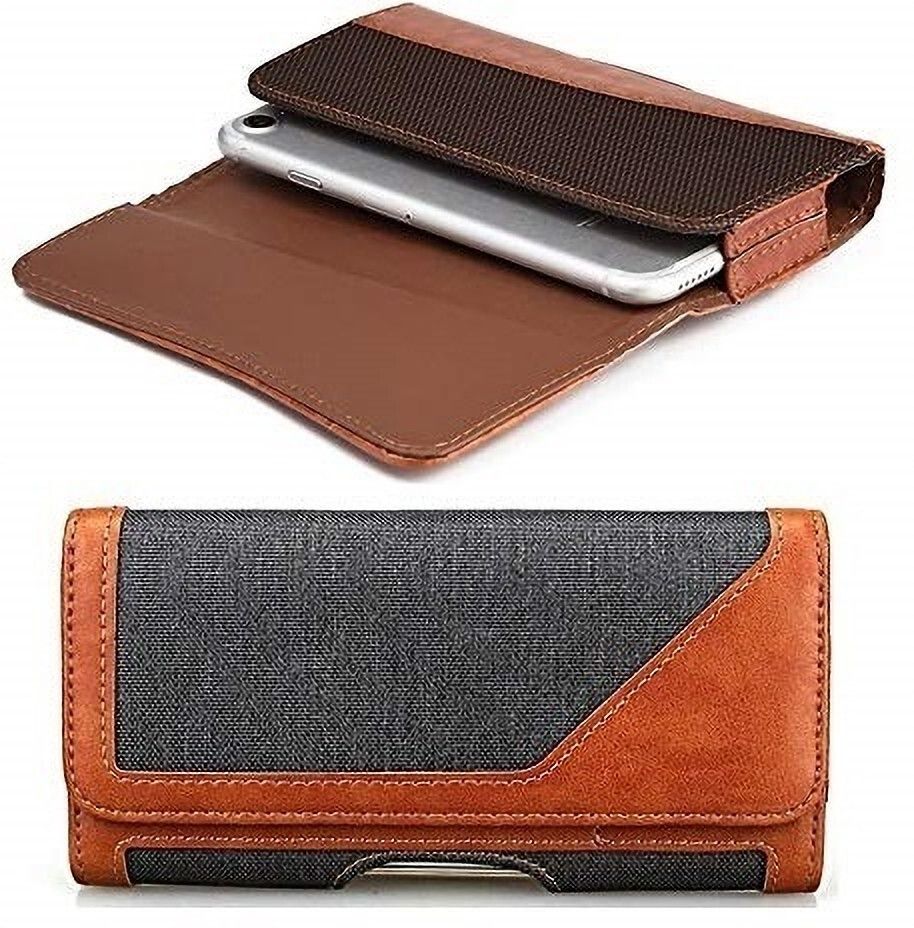 Bodoma Mobile Belt pouch Waist bag Phone Holster Case cover UP To 6.7 inches Mobile Belt Pouch Waist Bag-image-19