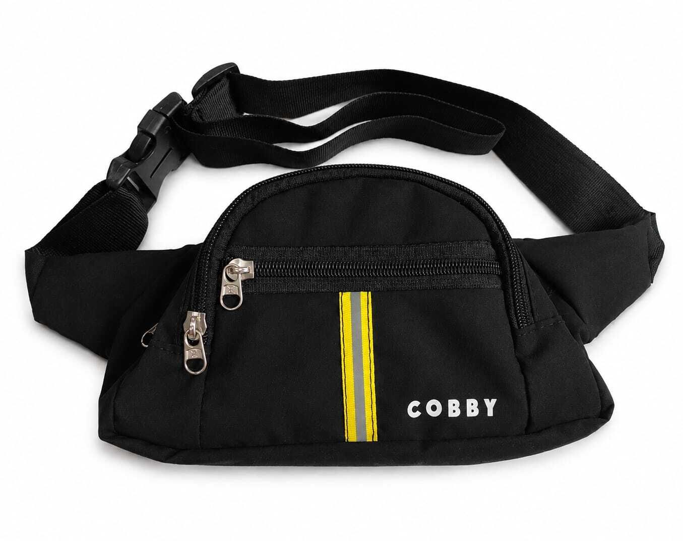 Mystique Arts COBBY Waist Bag | Crossbody | Adjustable Strap|4 Pockets| Travelling| Running| Waist Bag-image-18
