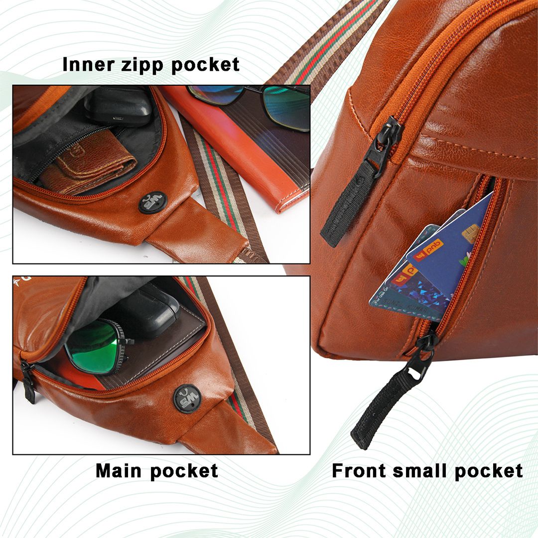 Worldstar New_chest bag chester bag Shoulder Bag Travel Chest Bag .-image-36