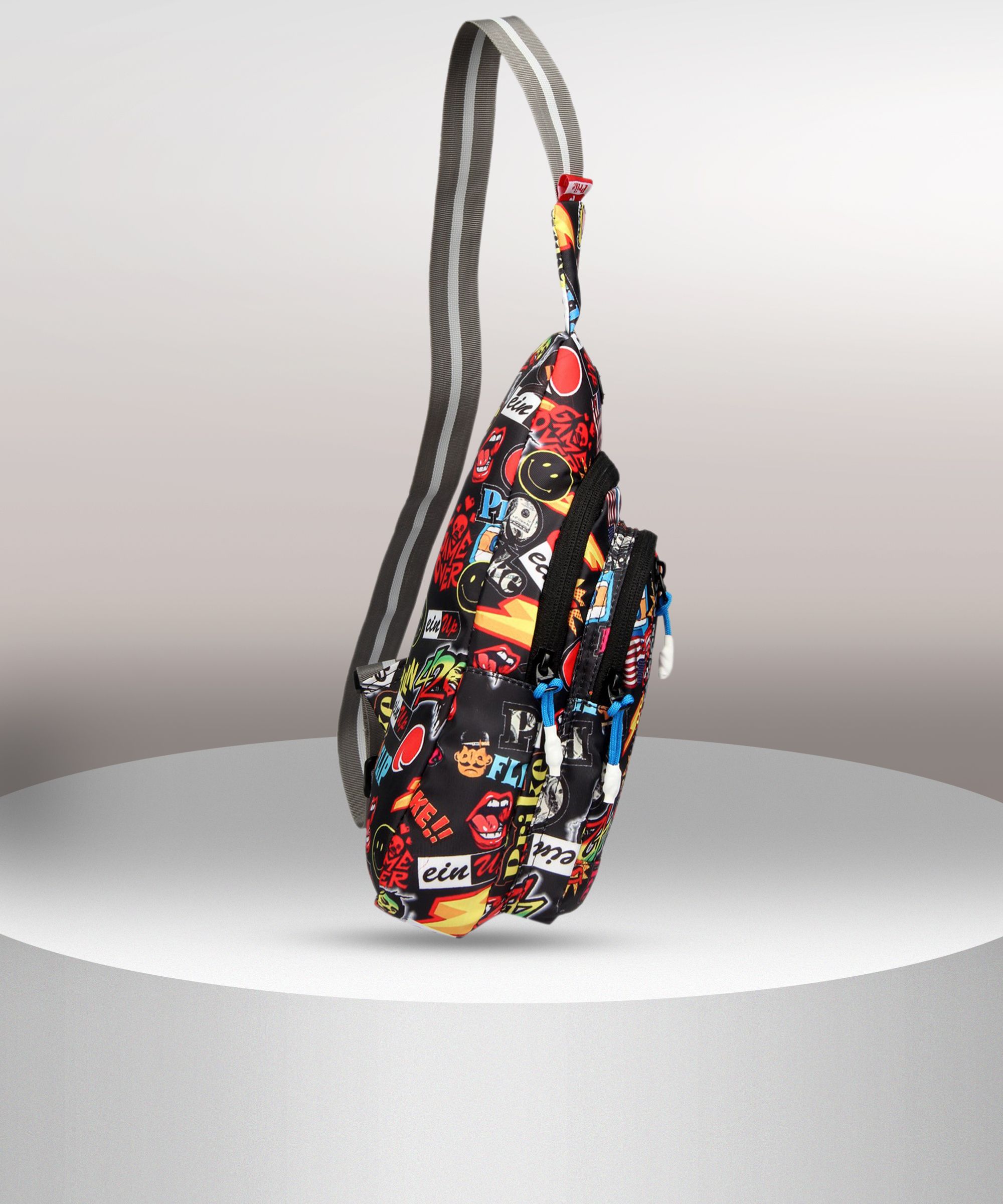Worldstar printted chest bag Shoulder Bag Travel Chest Bag printted used unisex .-image-21