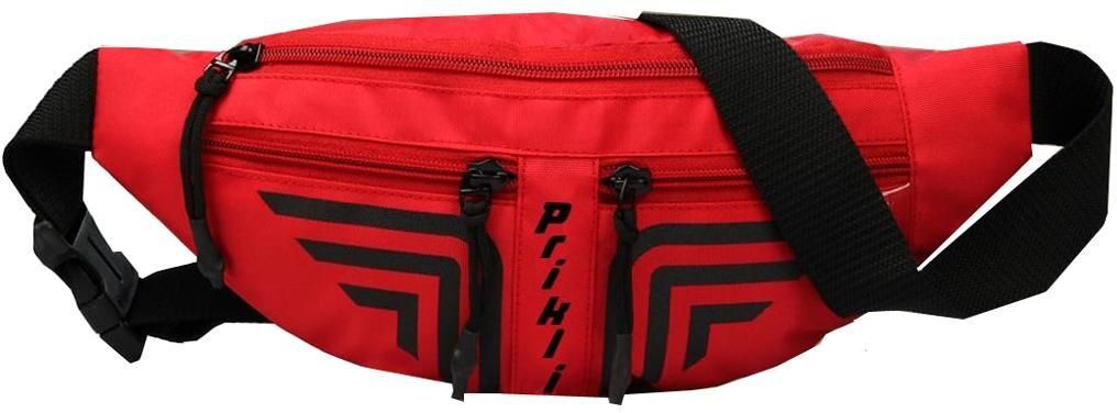 prikli strap Water Resistant Polyester;Money Belt for Phone, Passport,Wallet (red) Waist Bag-image-25