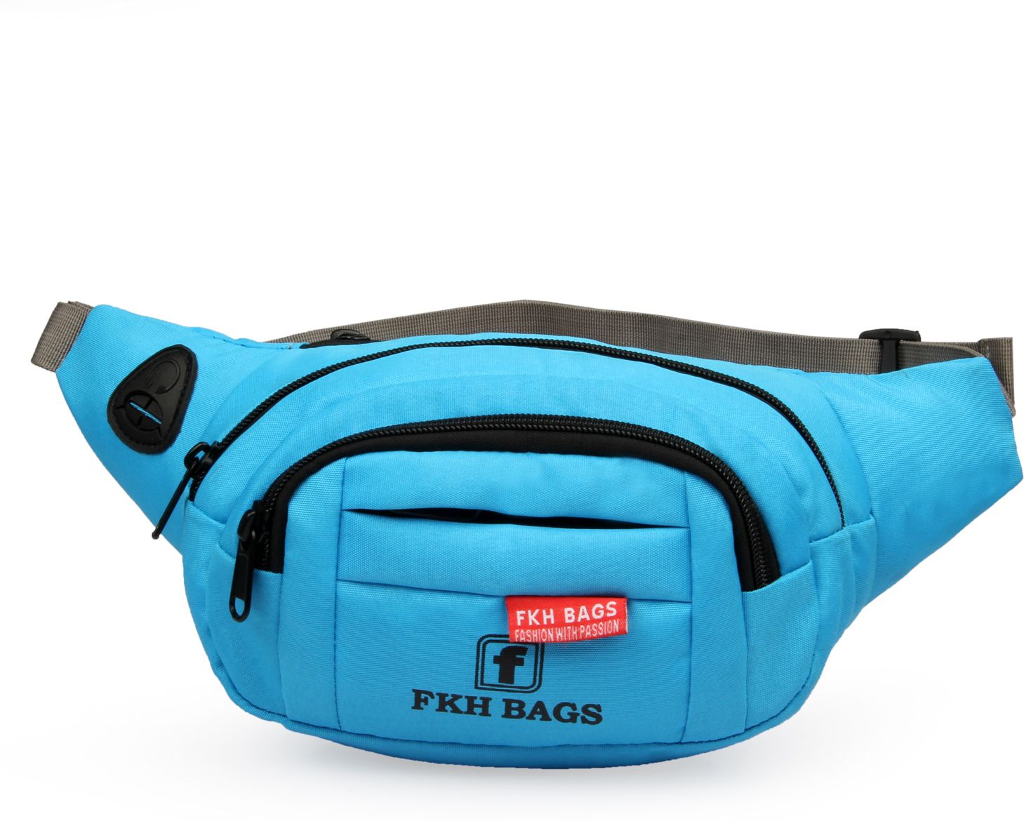 Worldstar fluffy light T- blue waist bag Waist Bag-image-21