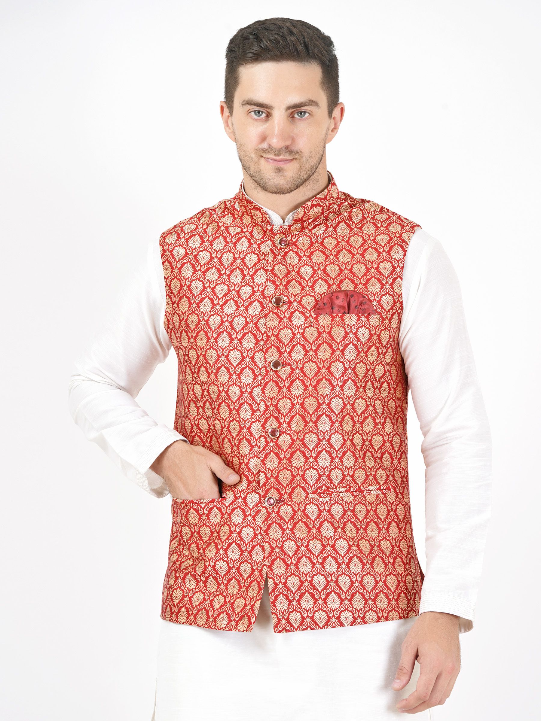 badoliya & sons Embellished Men Waistcoat-picture-47