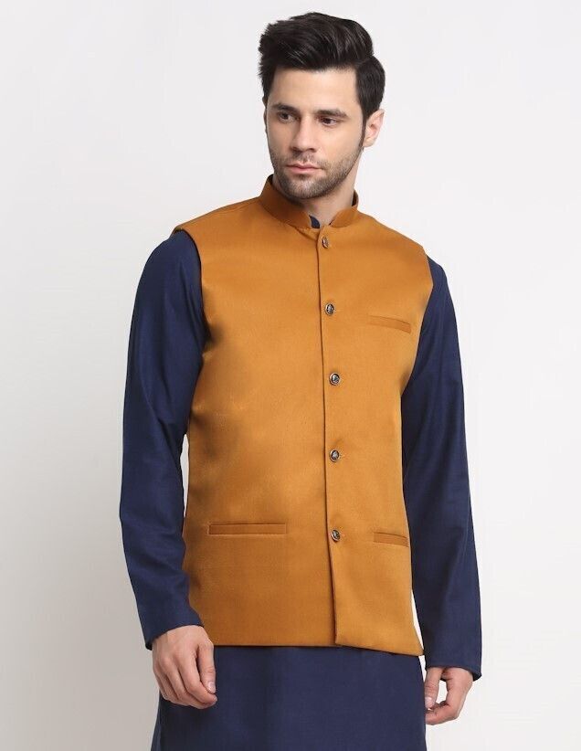kraft india Solid Men Waistcoat-picture-20