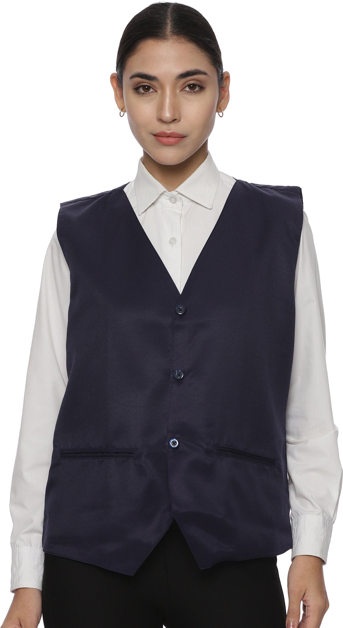baagaa Solid Women Waistcoat-picture-10