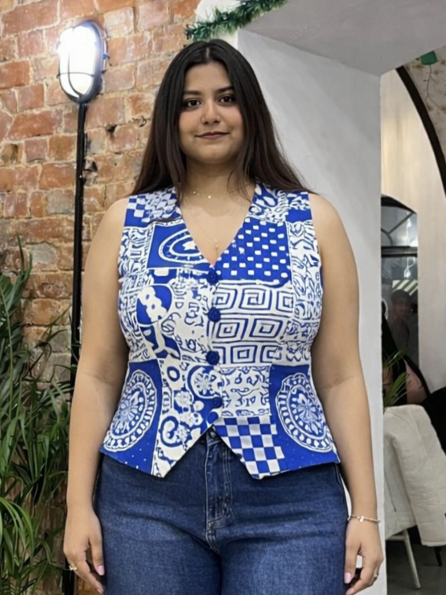 tinz Printed Women Waistcoat-picture-46