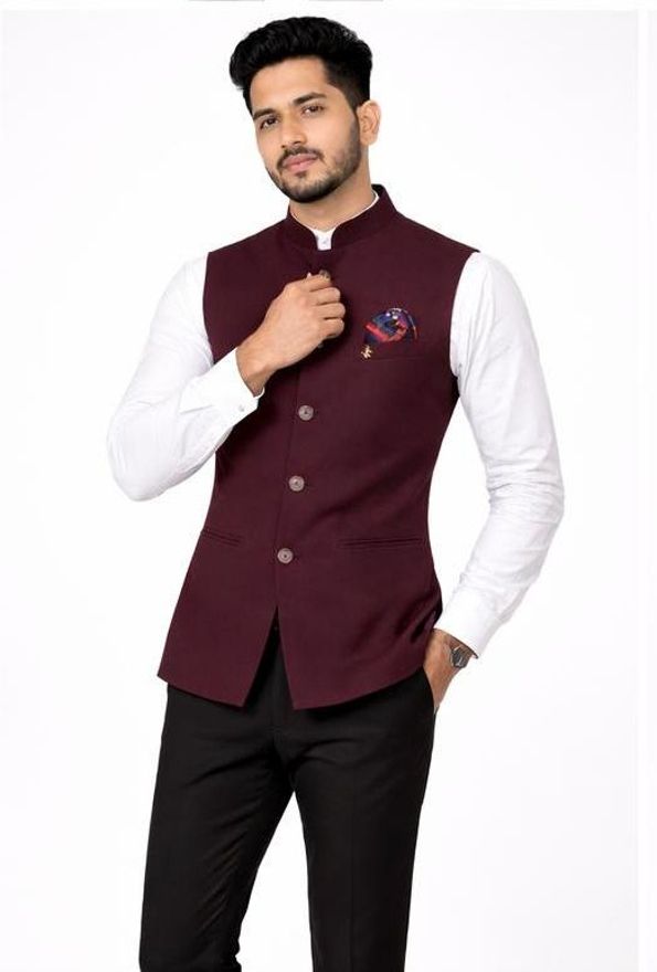 risani Solid Men Waistcoat-picture-38