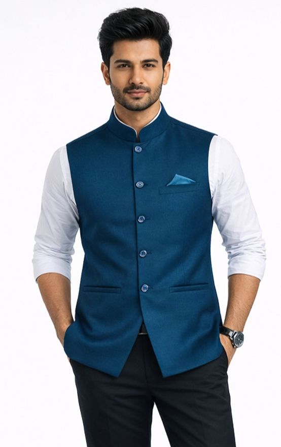 Solid Men Waistcoat-image-48