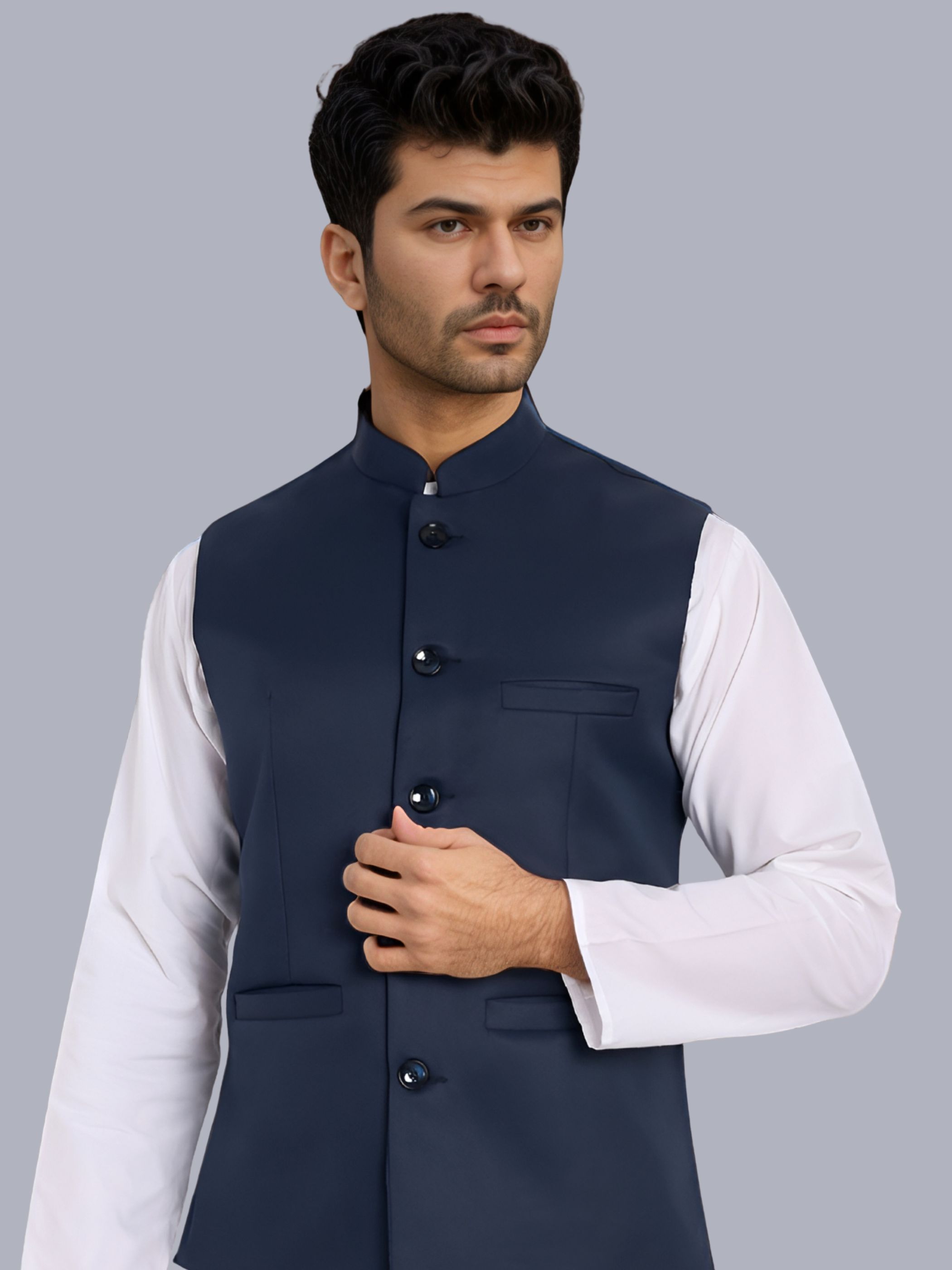 rocksy Solid Men Waistcoat-picture-10