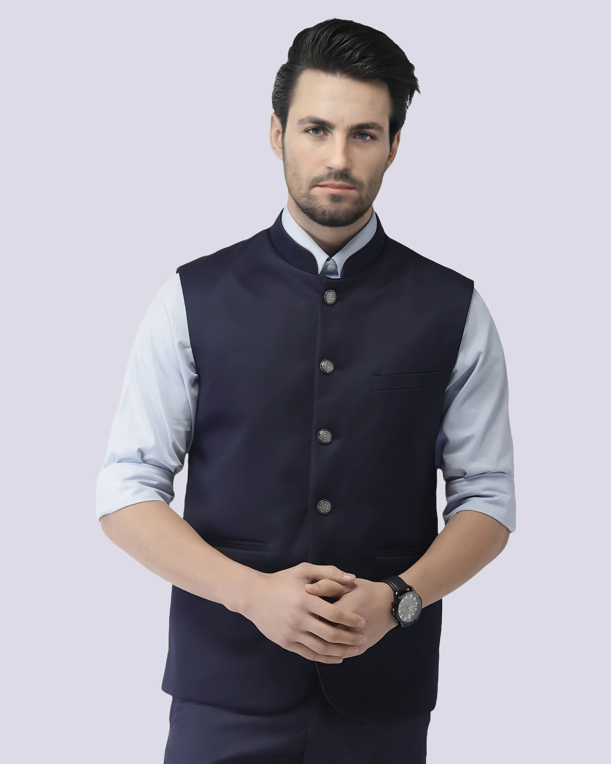 rocksy Solid Men Waistcoat-picture-10